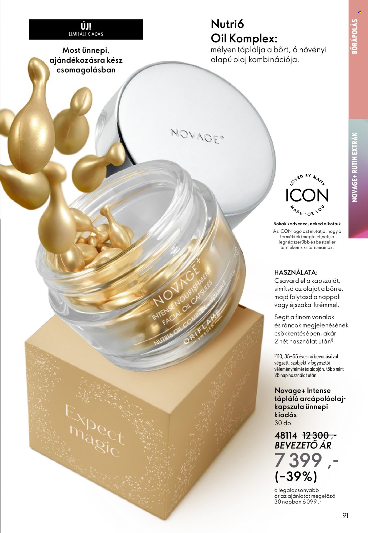 Oriflame akciós újságok - 2025.12.03 - 2025.12.23. Oldal 91