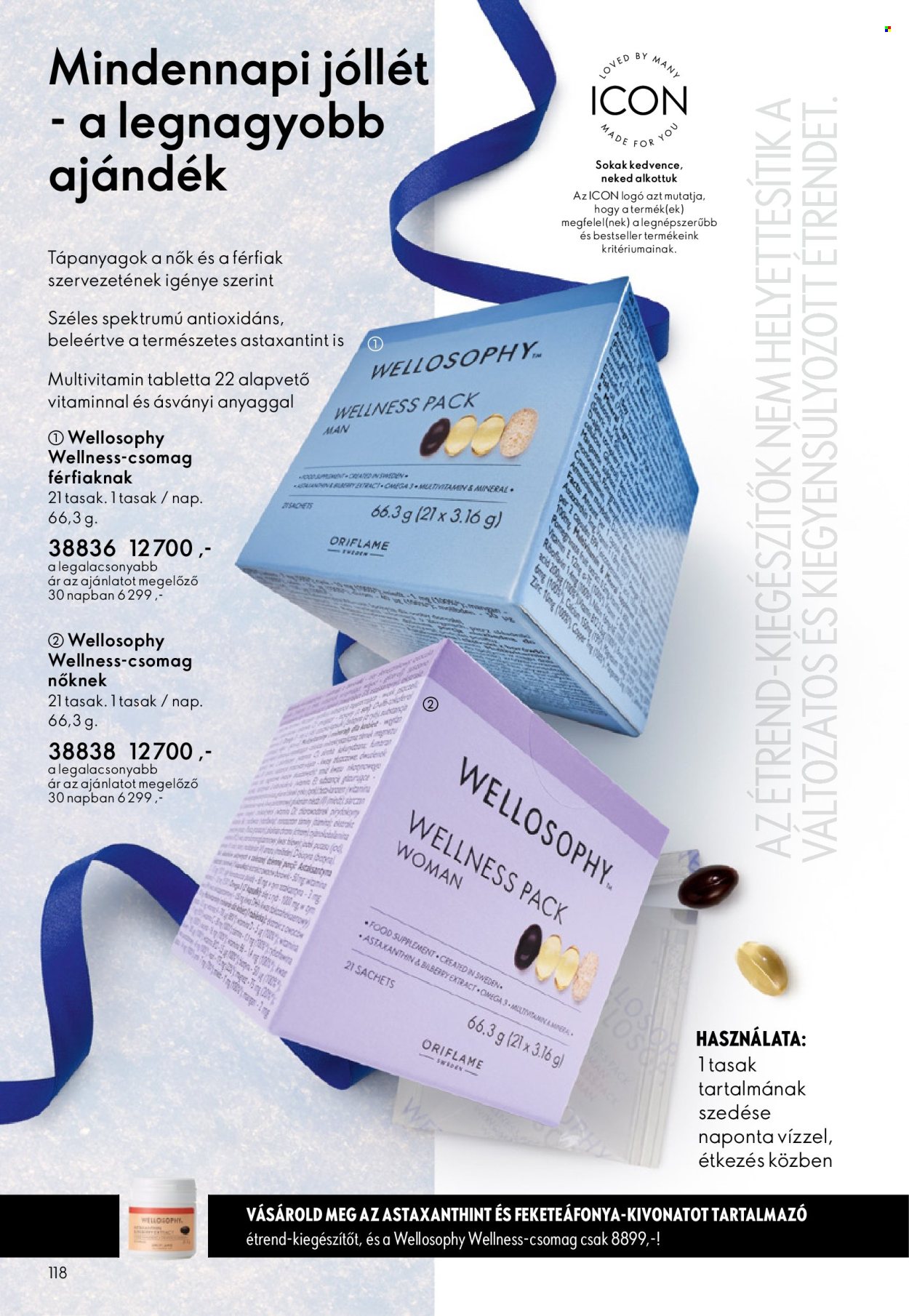 Oriflame akciós újságok - 2025.12.03 - 2025.12.23. Oldal 118