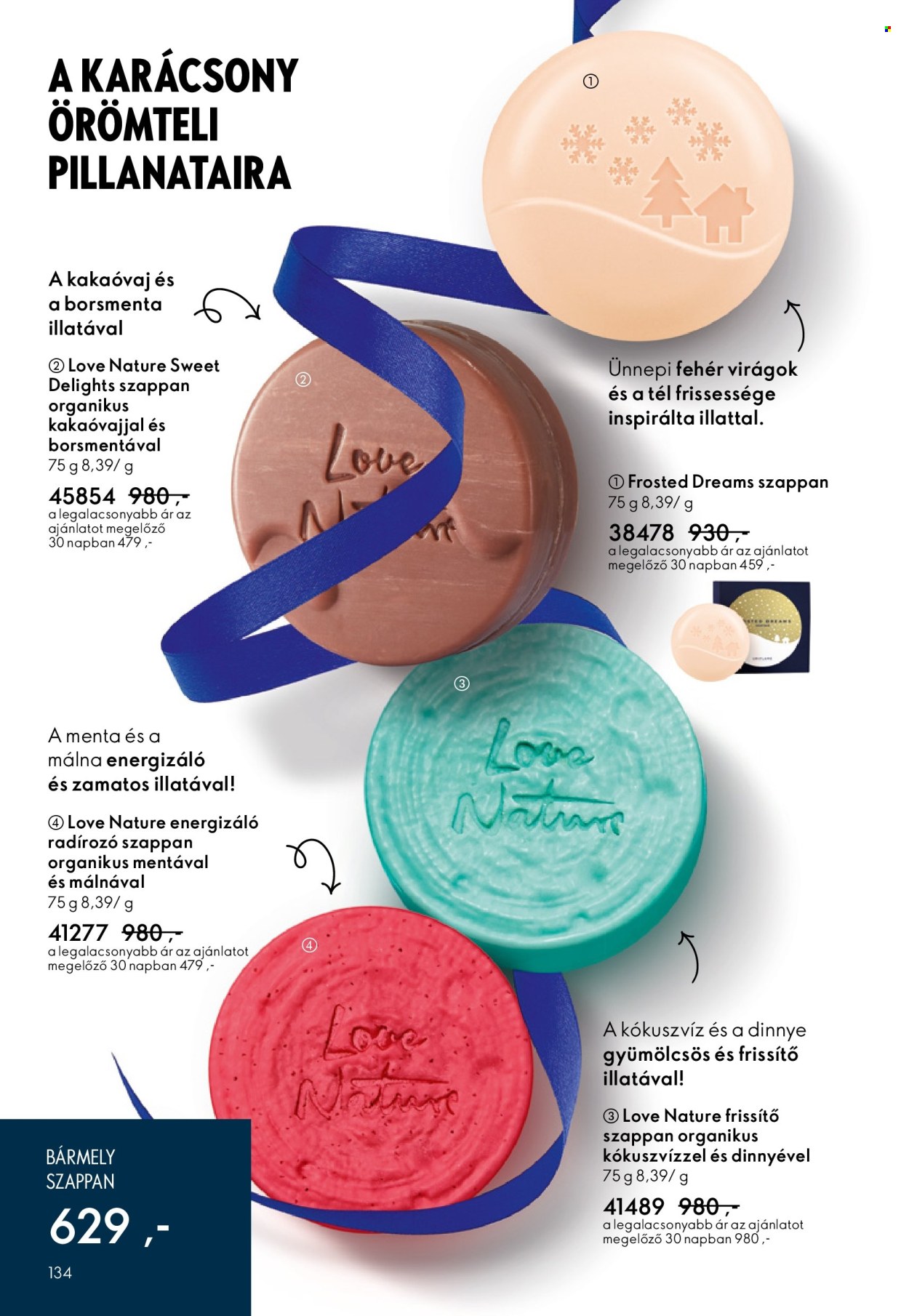 Oriflame akciós újságok - 2025.12.03 - 2025.12.23. Oldal 134
