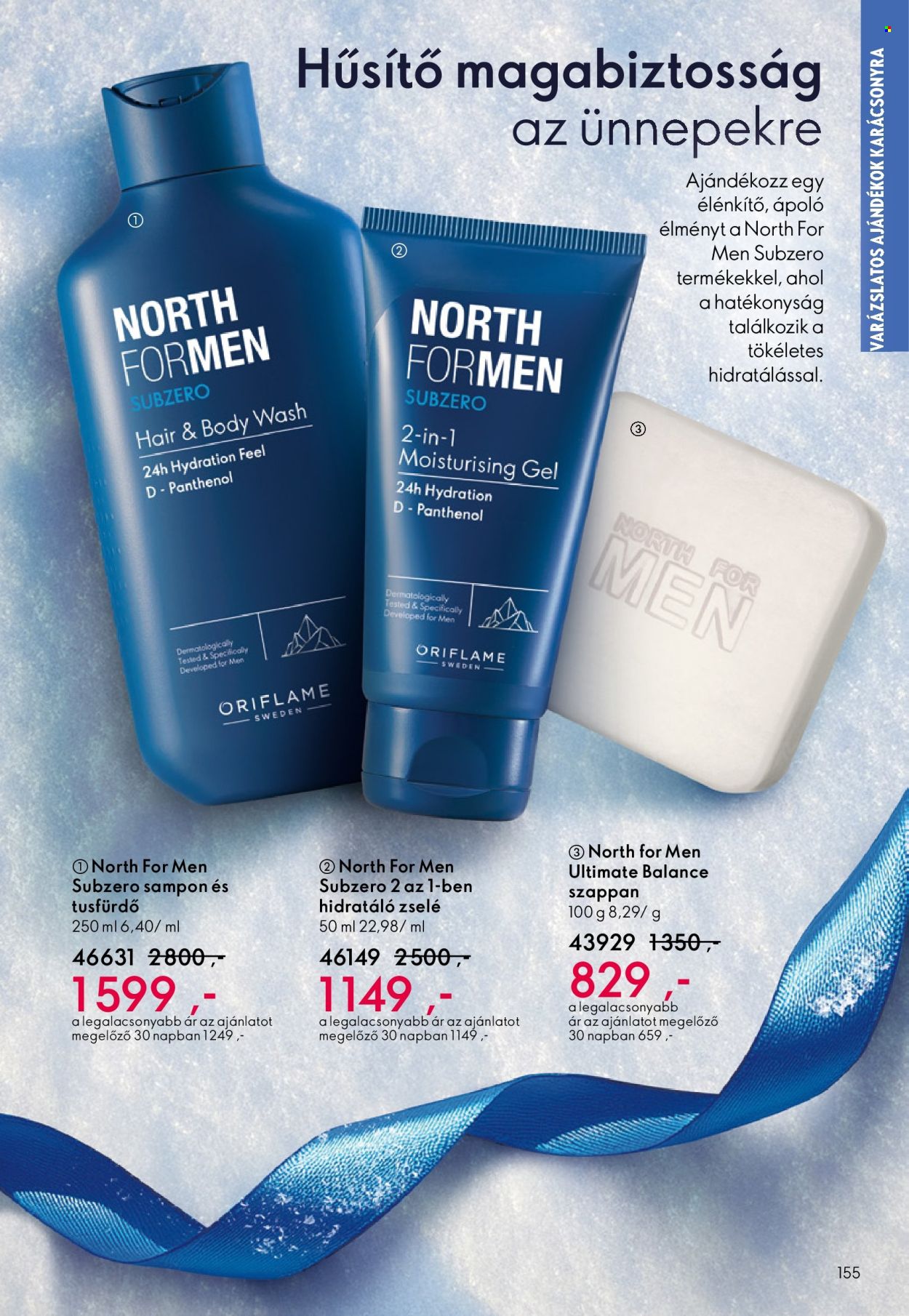 Oriflame akciós újságok - 2025.12.03 - 2025.12.23. Oldal 155