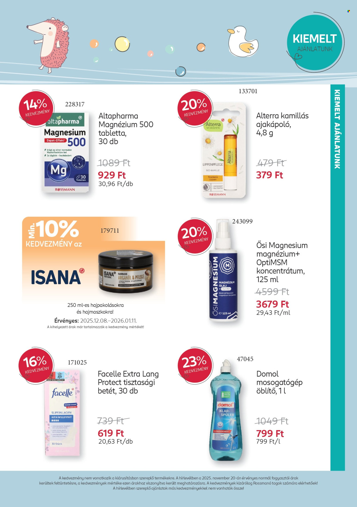 Rossmann akciós újságok - 2025.12.08 - 2026.01.11. Oldal 3