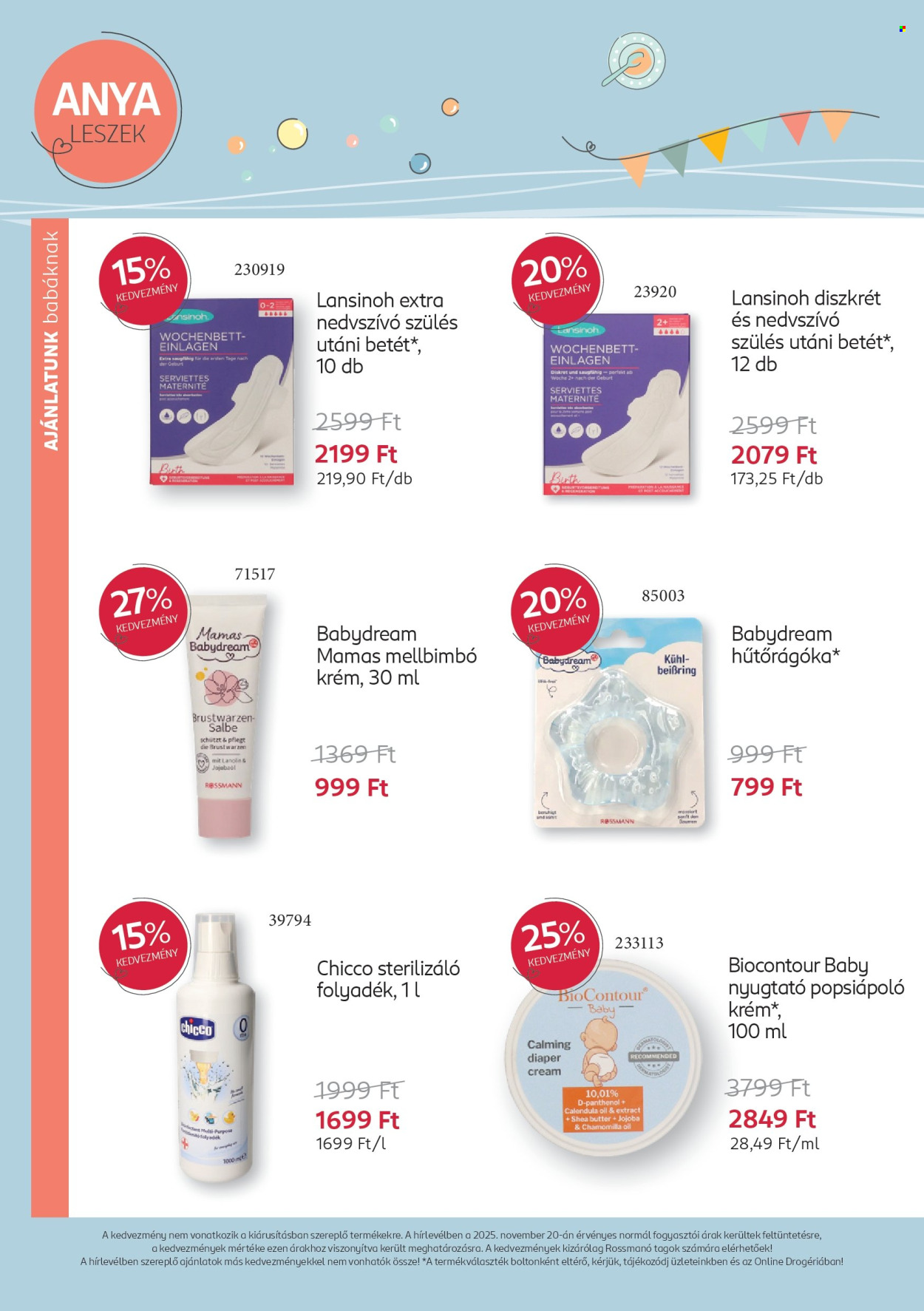 Rossmann akciós újságok - 2025.12.08 - 2026.01.11. Oldal 6