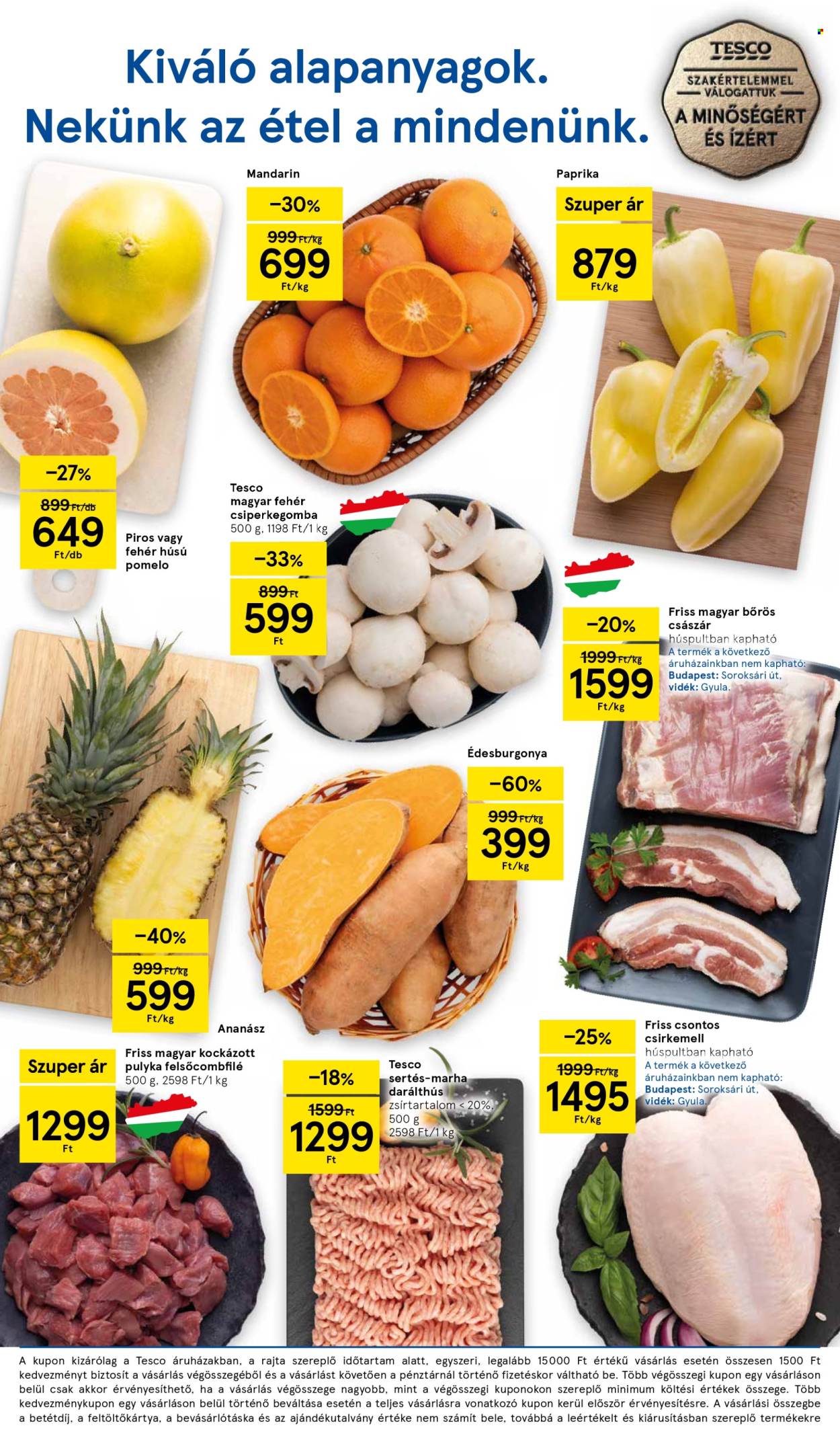 TESCO akciós újságok - 2025.12.11 - 2025.12.17. Oldal 2