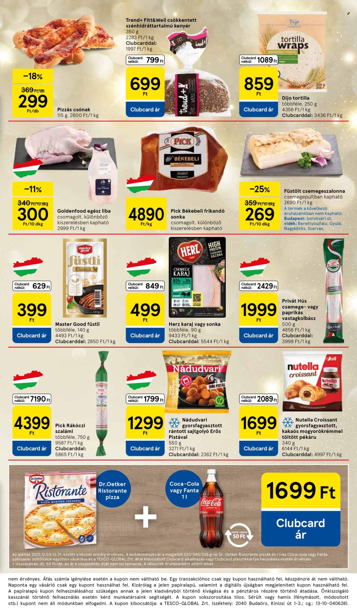 TESCO akciós újságok - 2025.12.11 - 2025.12.17. Oldal 3