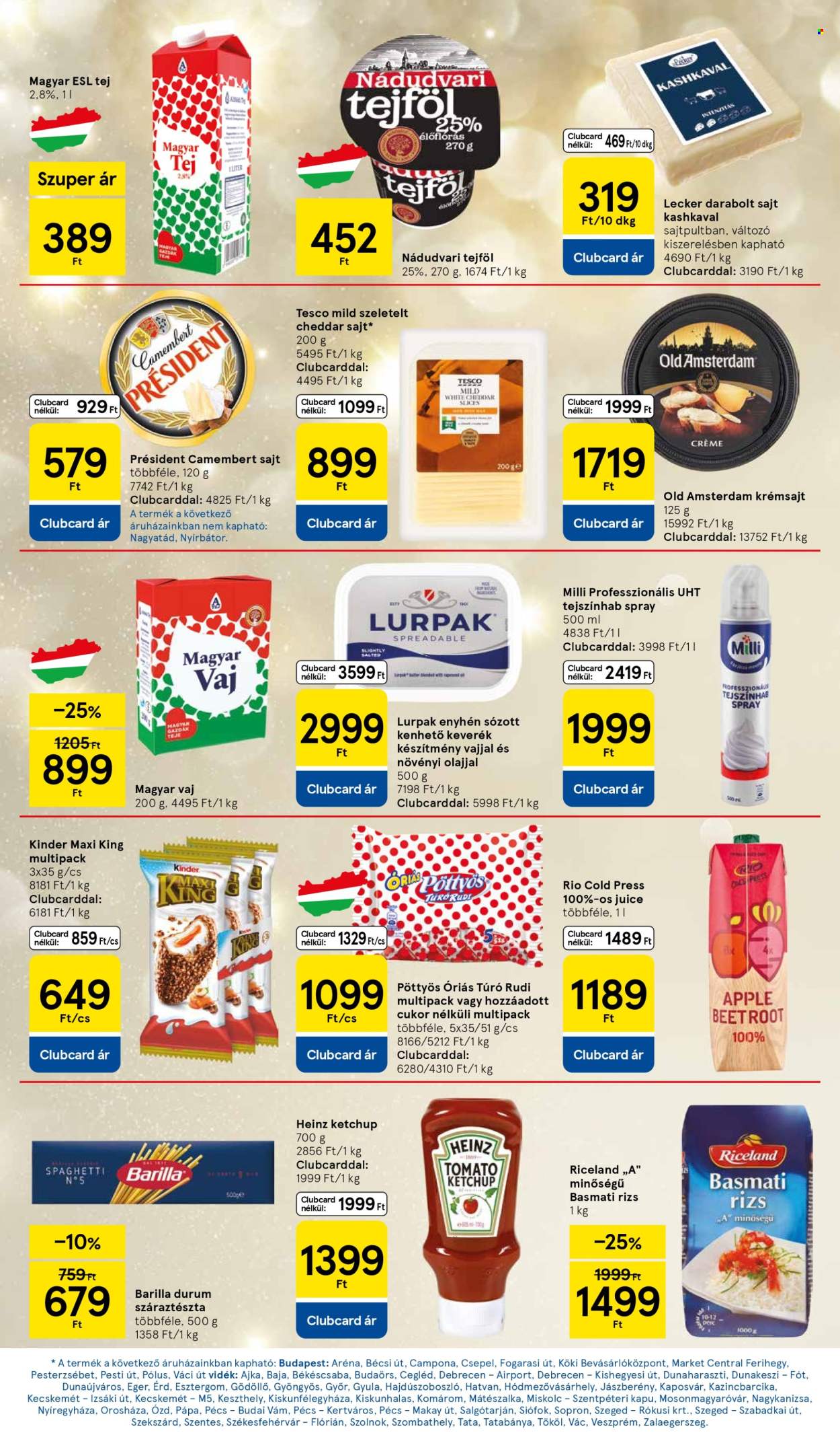 TESCO akciós újságok - 2025.12.11 - 2025.12.17. Oldal 4