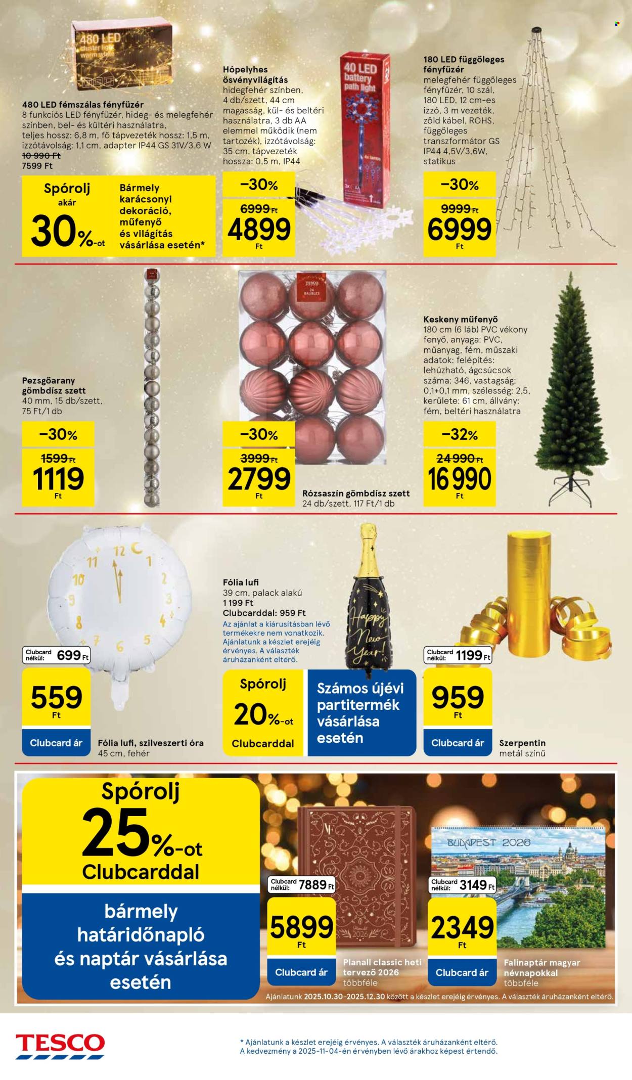 TESCO akciós újságok - 2025.12.11 - 2025.12.17. Oldal 18