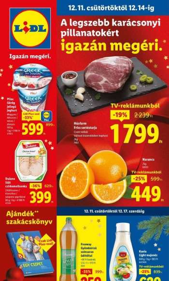 Újság Lidl - 2025.12.11 - 2025.12.17.