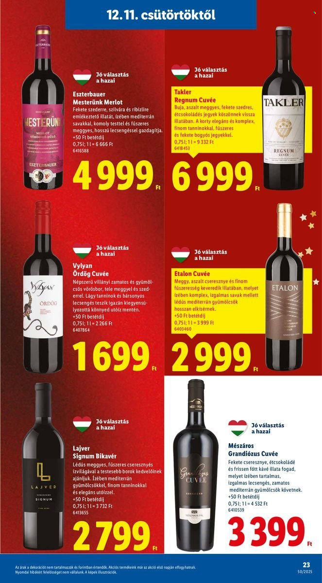Lidl akciós újságok - 2025.12.11 - 2025.12.17. Oldal 23