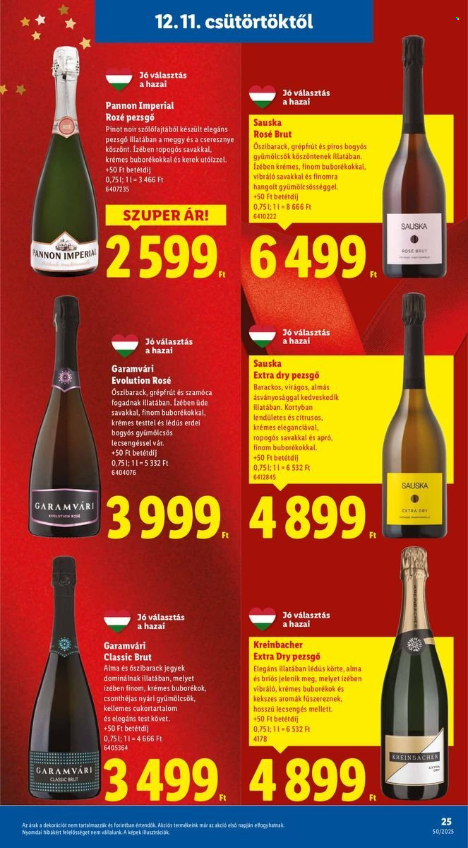 Lidl akciós újságok - 2025.12.11 - 2025.12.17. Oldal 25