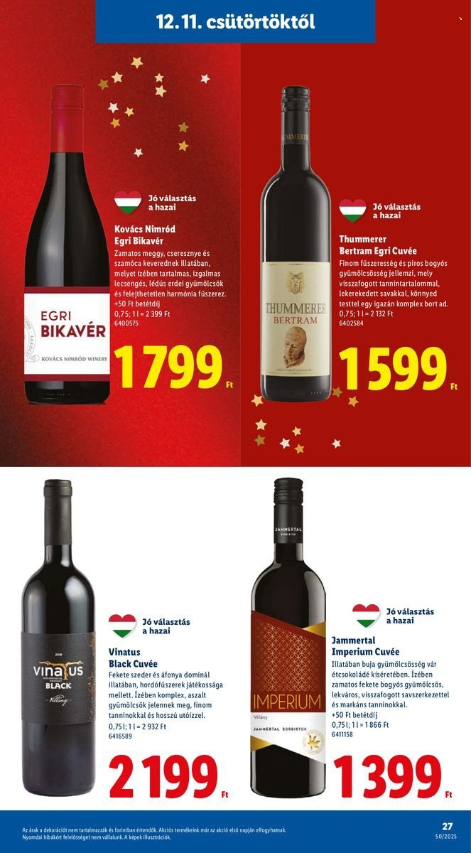 Lidl akciós újságok - 2025.12.11 - 2025.12.17. Oldal 27