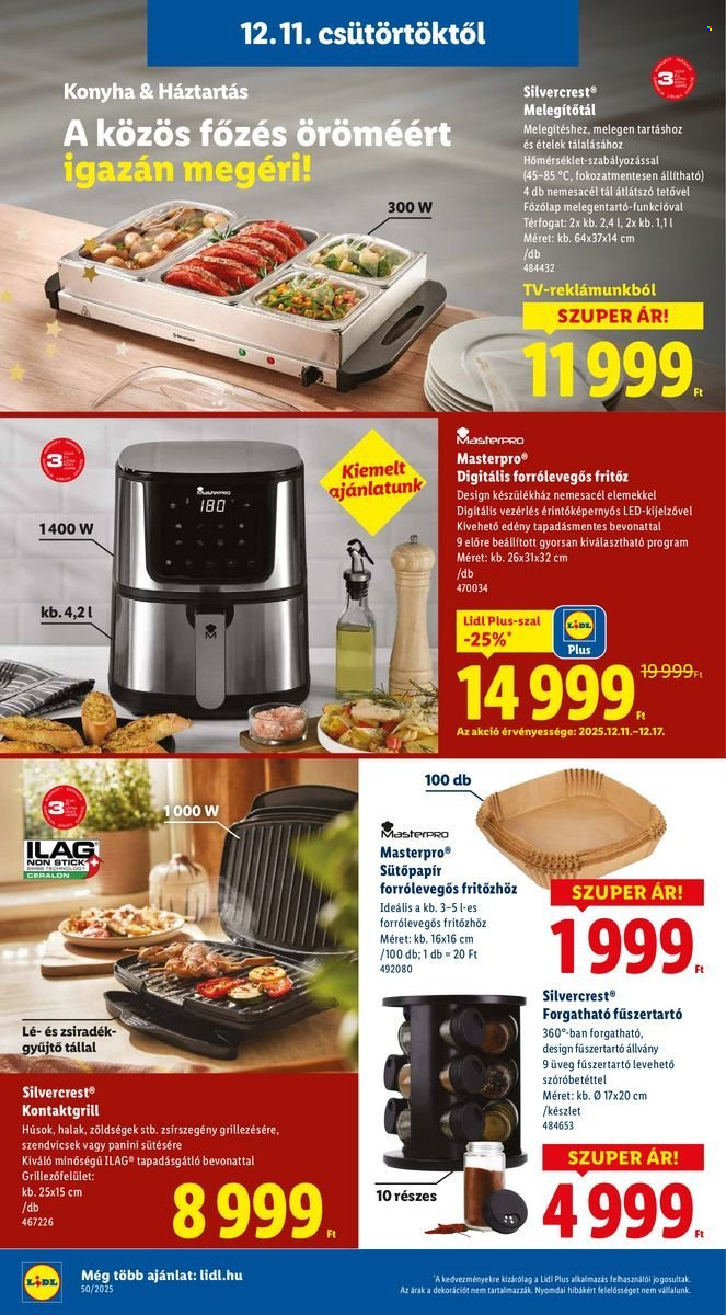 Lidl akciós újságok - 2025.12.11 - 2025.12.17. Oldal 32