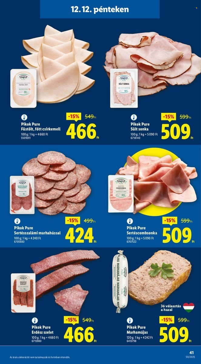 Lidl akciós újságok - 2025.12.11 - 2025.12.17. Oldal 41