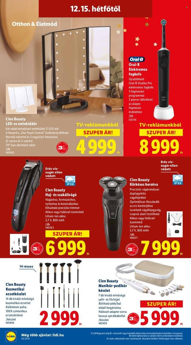 Lidl akciós újságok - 2025.12.11 - 2025.12.17. Oldal 50