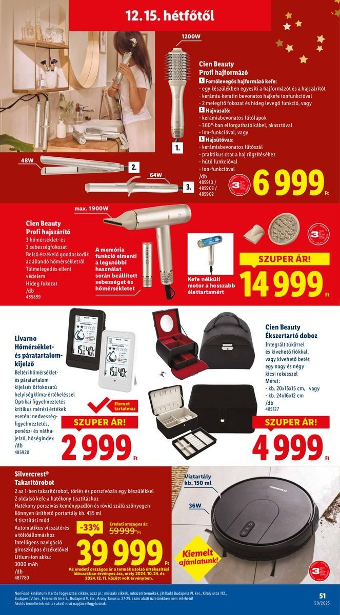 Lidl akciós újságok - 2025.12.11 - 2025.12.17. Oldal 51