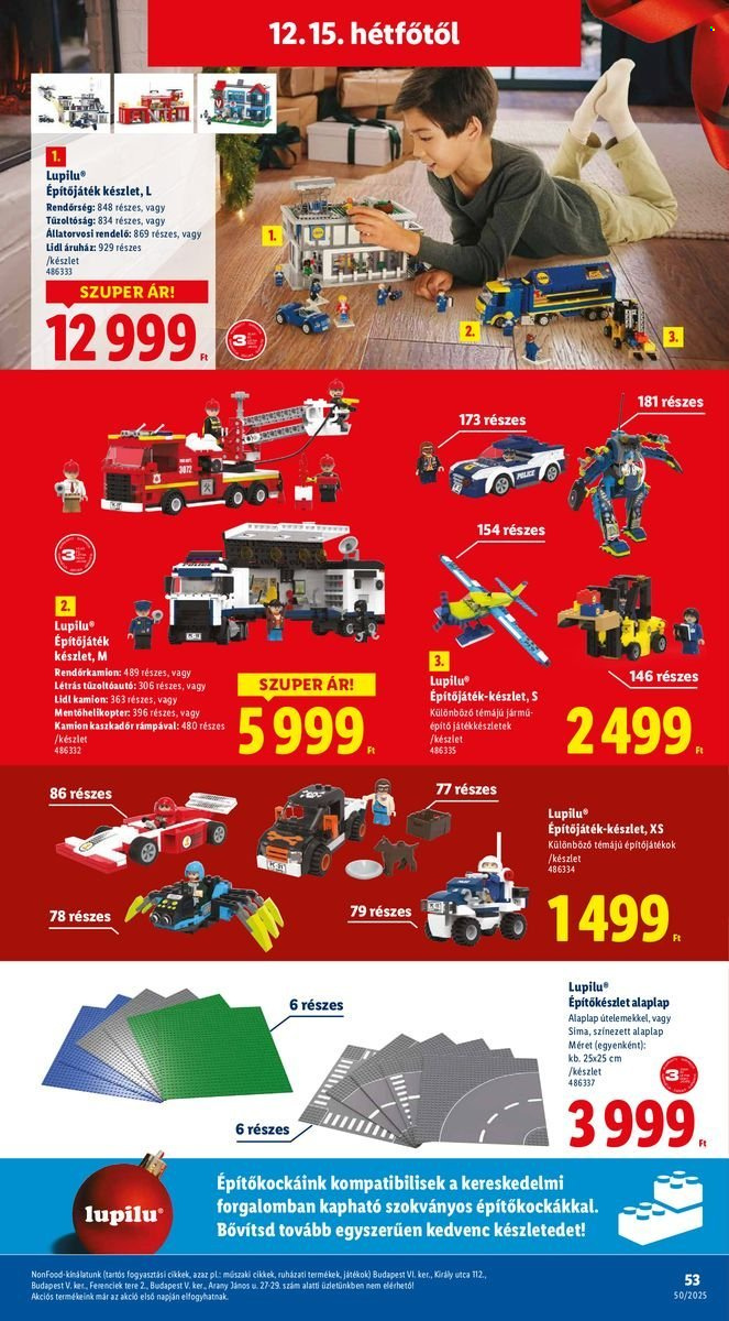 Lidl akciós újságok - 2025.12.11 - 2025.12.17. Oldal 53