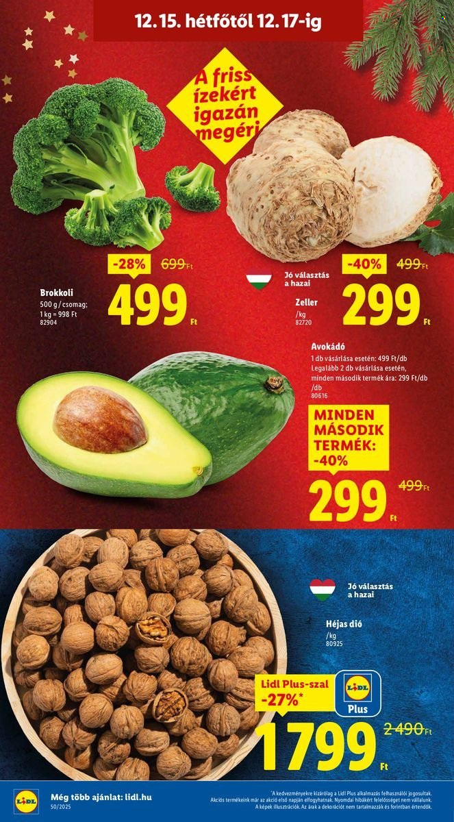 Lidl akciós újságok - 2025.12.11 - 2025.12.17. Oldal 56