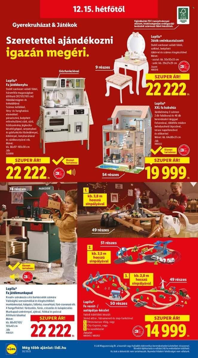 Lidl akciós újságok - 2025.12.11 - 2025.12.17. Oldal 18