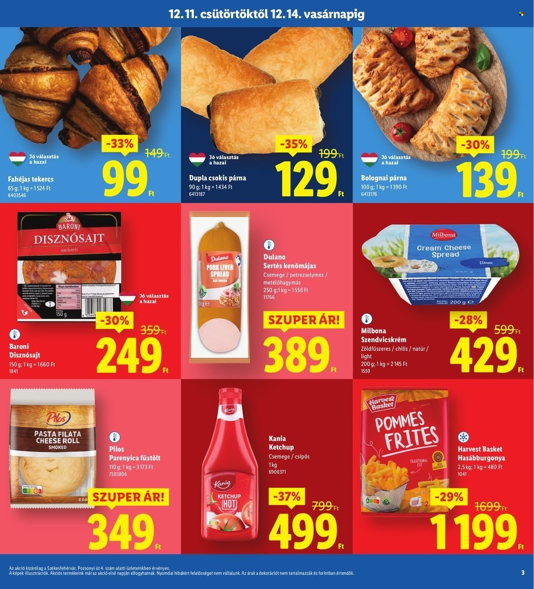 Lidl akciós újságok - 2025.12.11 - 2025.12.14. Oldal 3