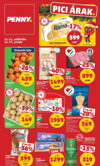 Újság Penny Market - 2025.12.11 - 2025.12.17.