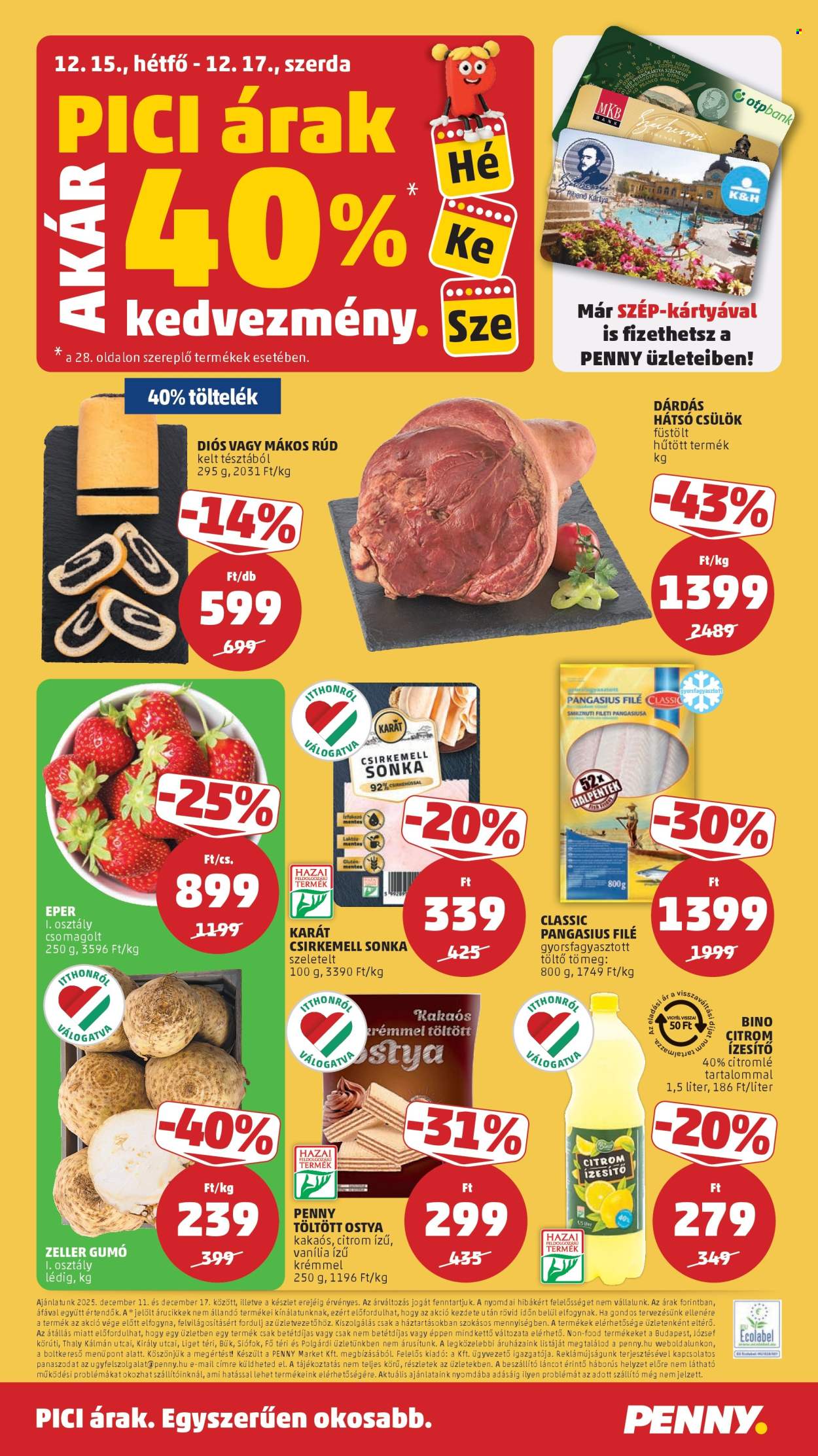 Penny Market akciós újságok - 2025.12.11 - 2025.12.17. Oldal 32