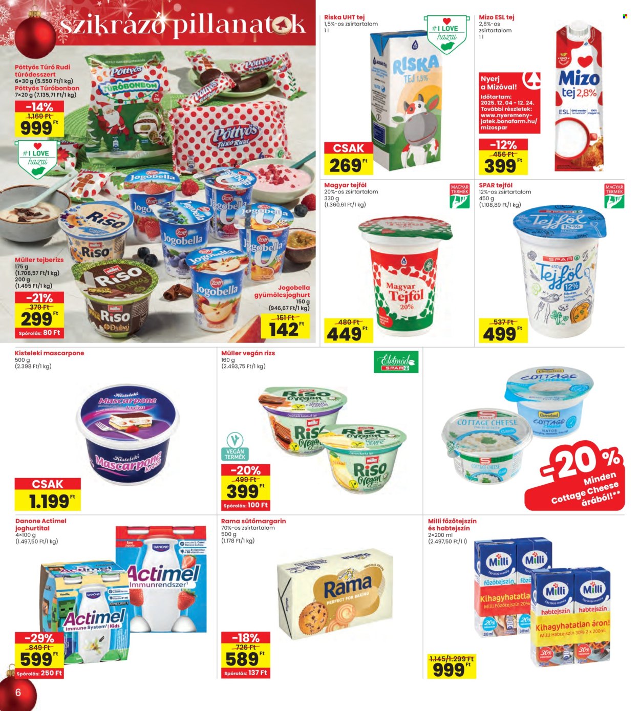 INTERSPAR akciós újságok - 2025.12.11 - 2025.12.17. Oldal 6