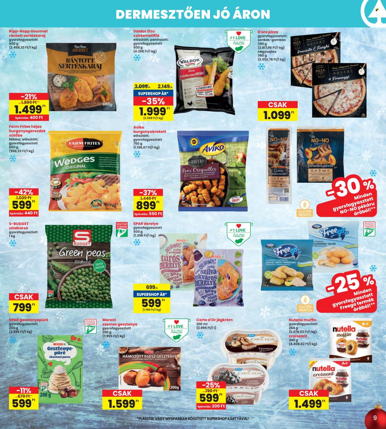 INTERSPAR akciós újságok - 2025.12.11 - 2025.12.17. Oldal 9