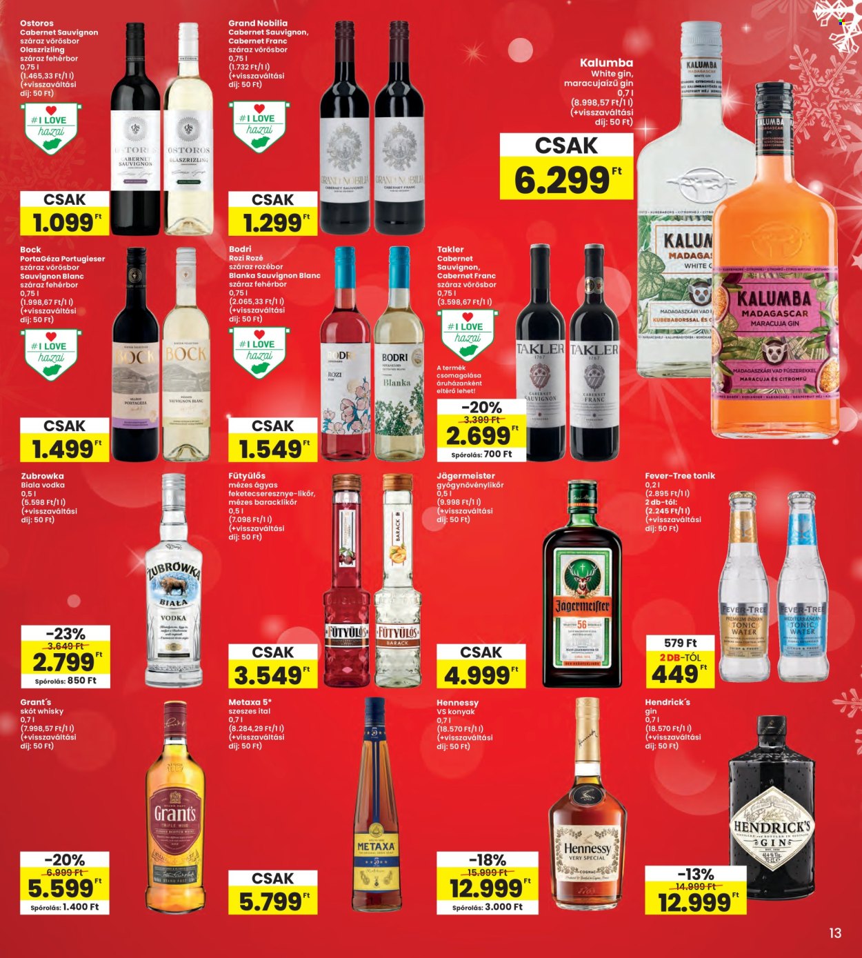INTERSPAR akciós újságok - 2025.12.11 - 2025.12.17. Oldal 13