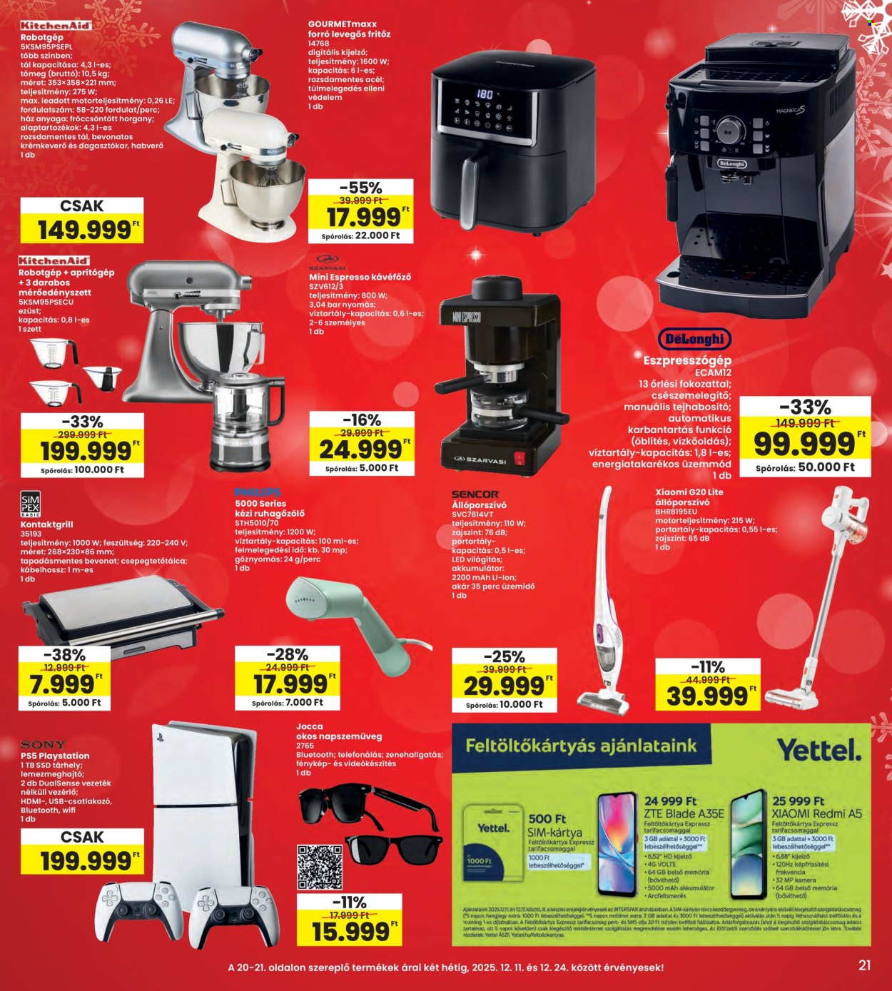 INTERSPAR akciós újságok - 2025.12.11 - 2025.12.17. Oldal 21