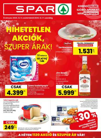 Újság SPAR - 2025.12.11 - 2025.12.17.