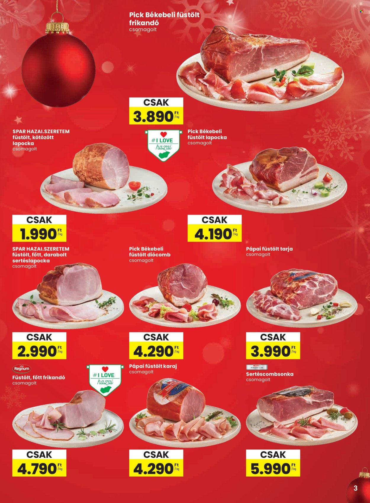 SPAR akciós újságok - 2025.12.11 - 2025.12.17. Oldal 3