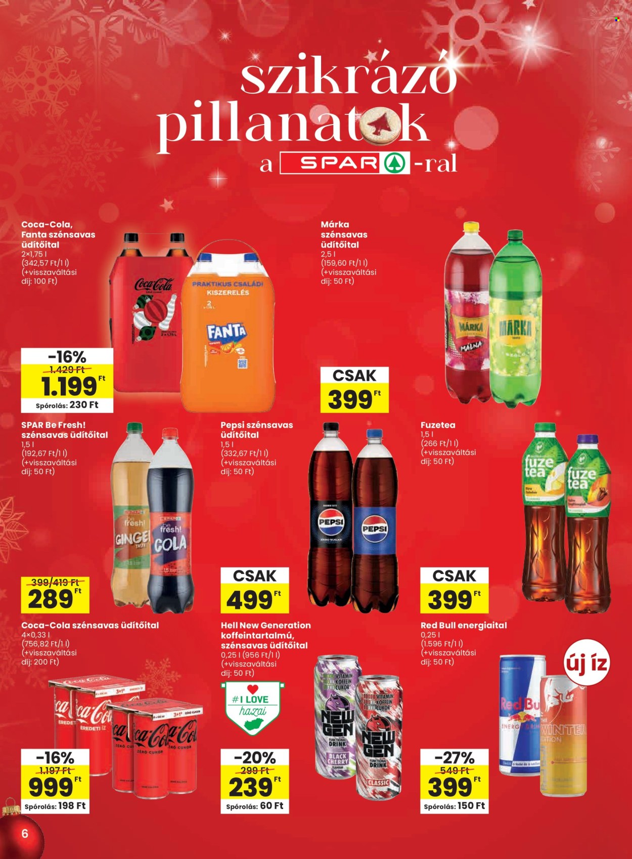 SPAR akciós újságok - 2025.12.11 - 2025.12.17. Oldal 6
