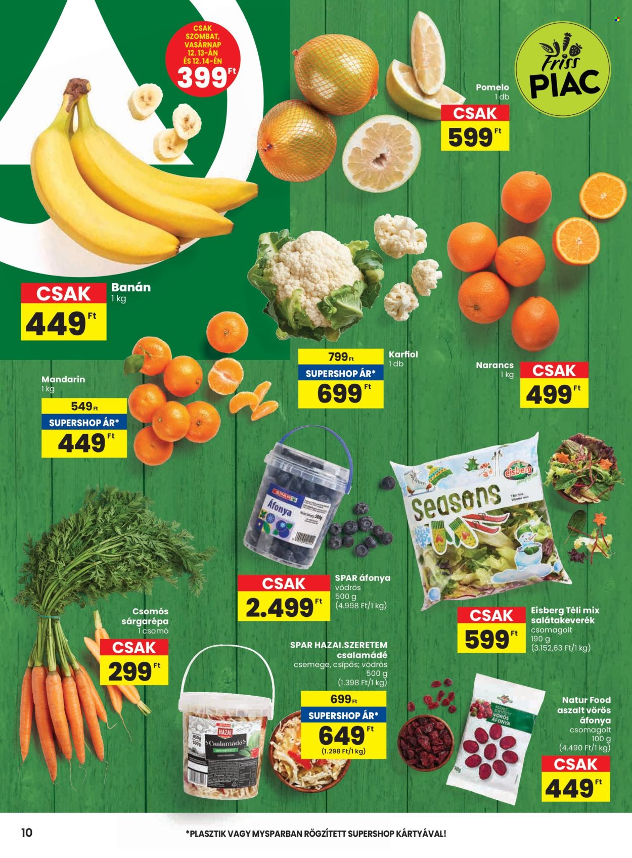 SPAR akciós újságok - 2025.12.11 - 2025.12.17. Oldal 10