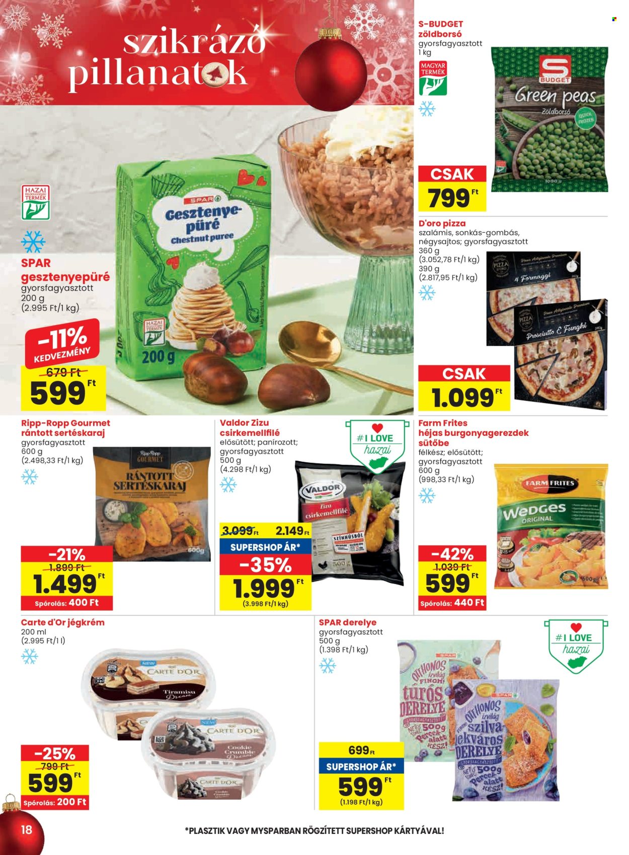 SPAR akciós újságok - 2025.12.11 - 2025.12.17. Oldal 18