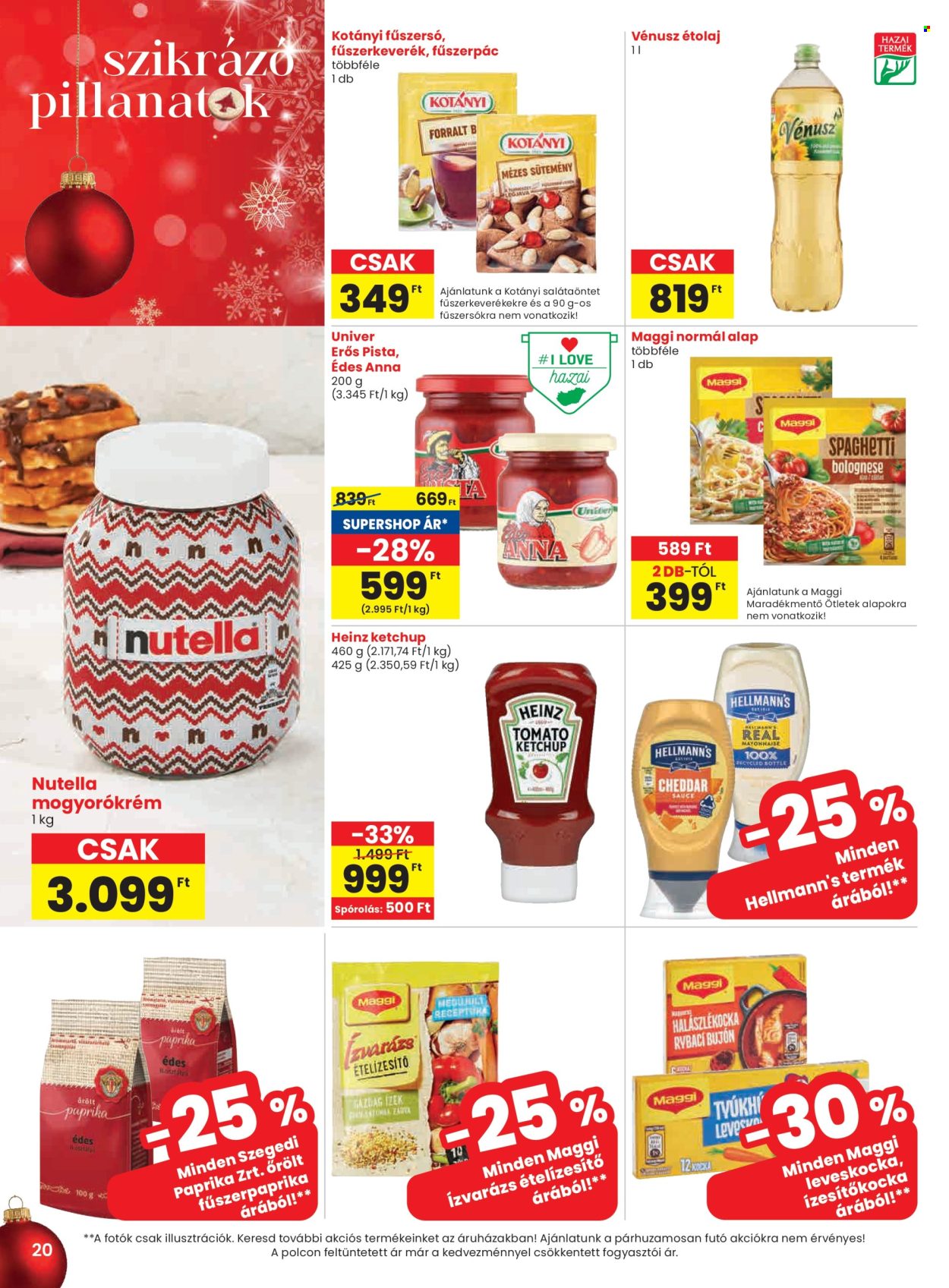 SPAR akciós újságok - 2025.12.11 - 2025.12.17. Oldal 20