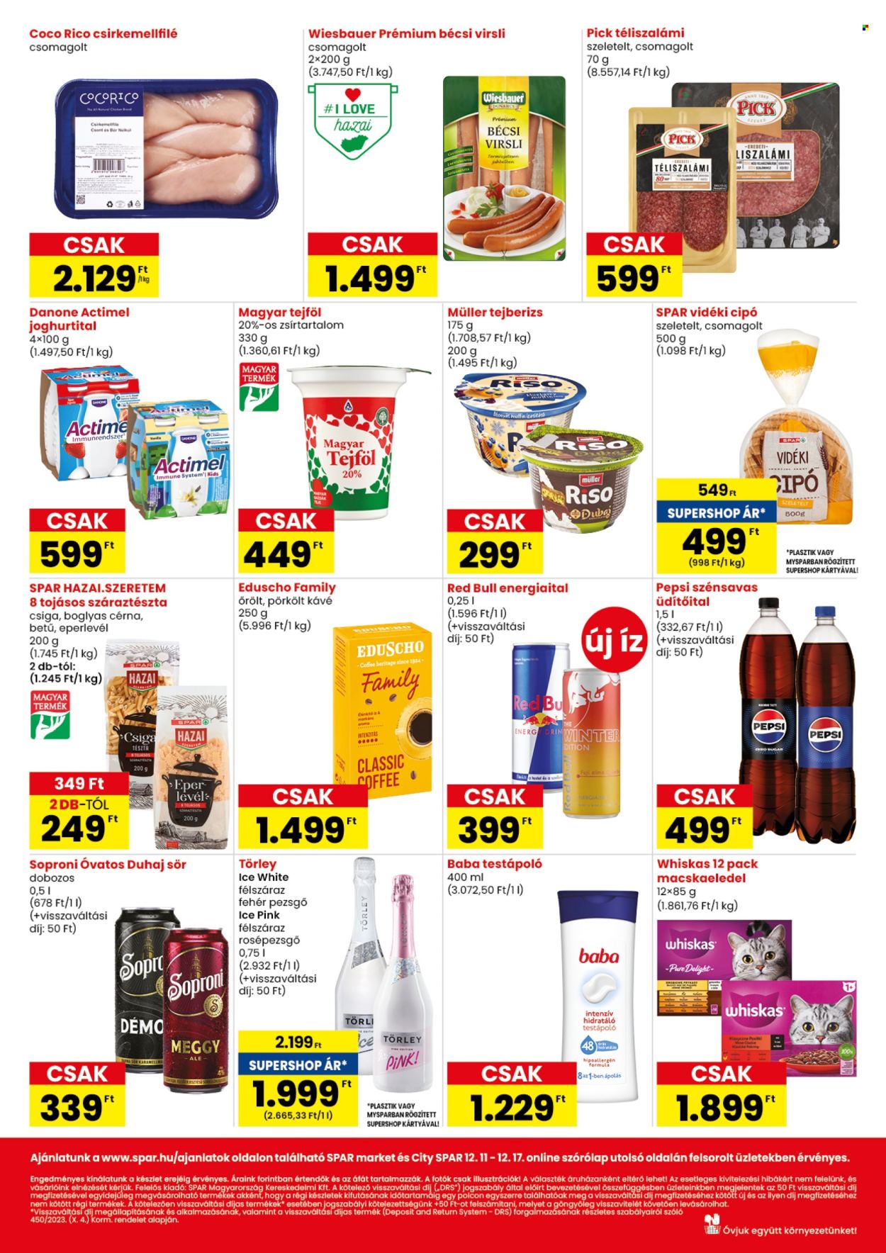 SPAR akciós újságok - 2025.12.11 - 2025.12.17. Oldal 2