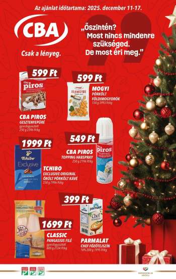 Újság CBA - 2025.12.11 - 2025.12.17.