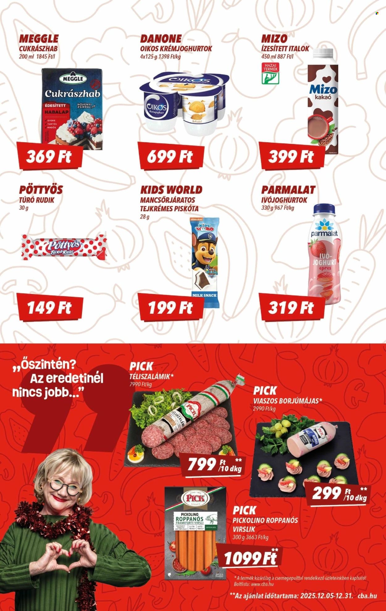 CBA akciós újságok - 2025.12.11 - 2025.12.17. Oldal 3