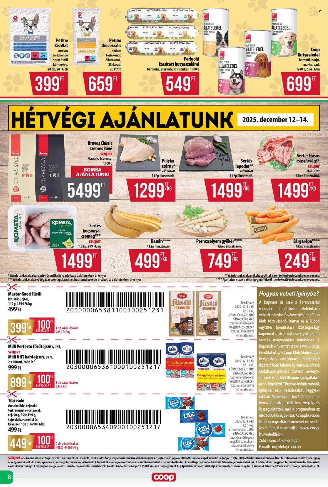 Coop akciós újságok - 2025.12.11 - 2025.12.17. Oldal 8