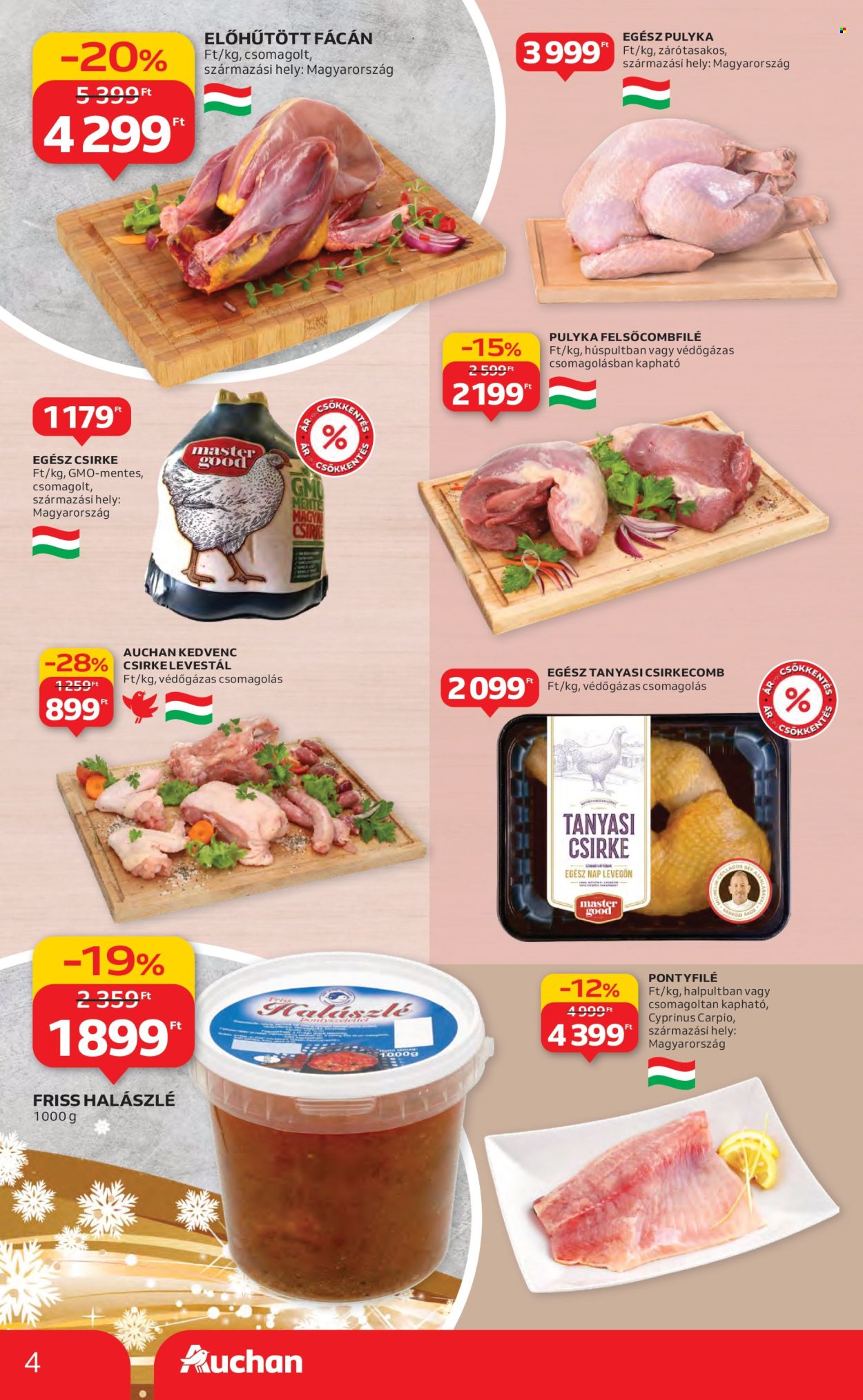 Auchan akciós újságok - 2025.12.11 - 2025.12.17. Oldal 4