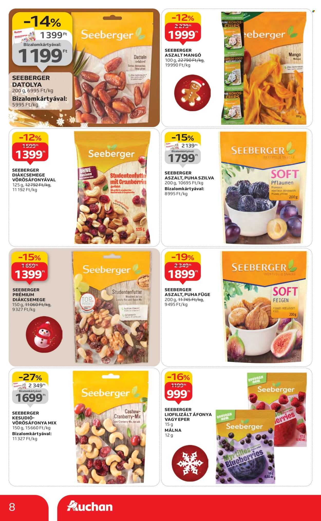 Auchan akciós újságok - 2025.12.11 - 2025.12.17. Oldal 8