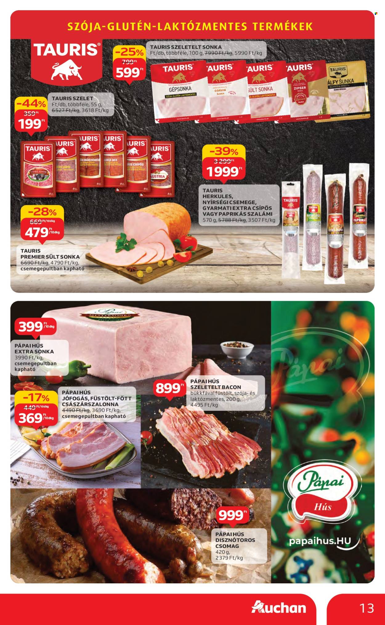 Auchan akciós újságok - 2025.12.11 - 2025.12.17. Oldal 13