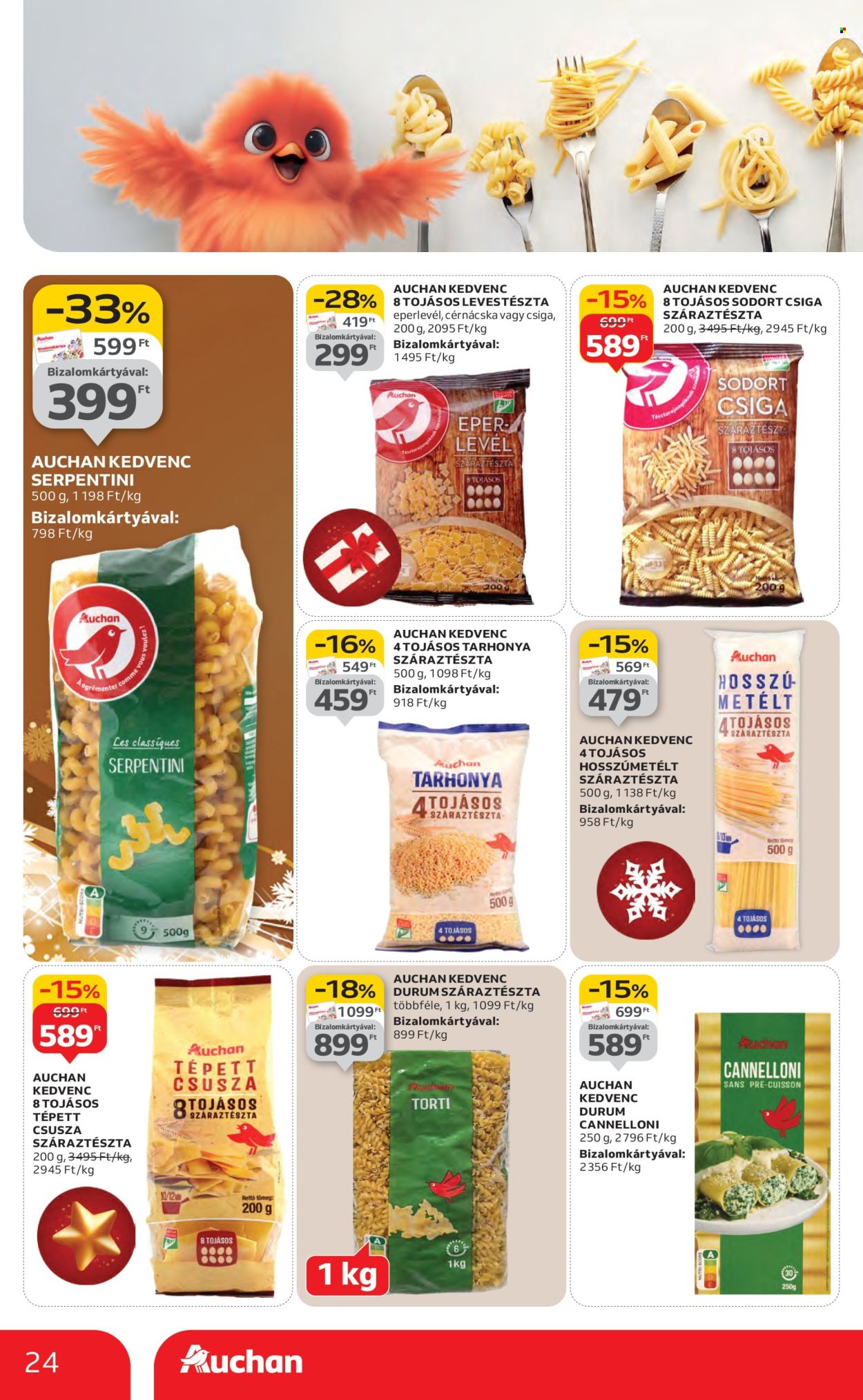 Auchan akciós újságok - 2025.12.11 - 2025.12.17. Oldal 24