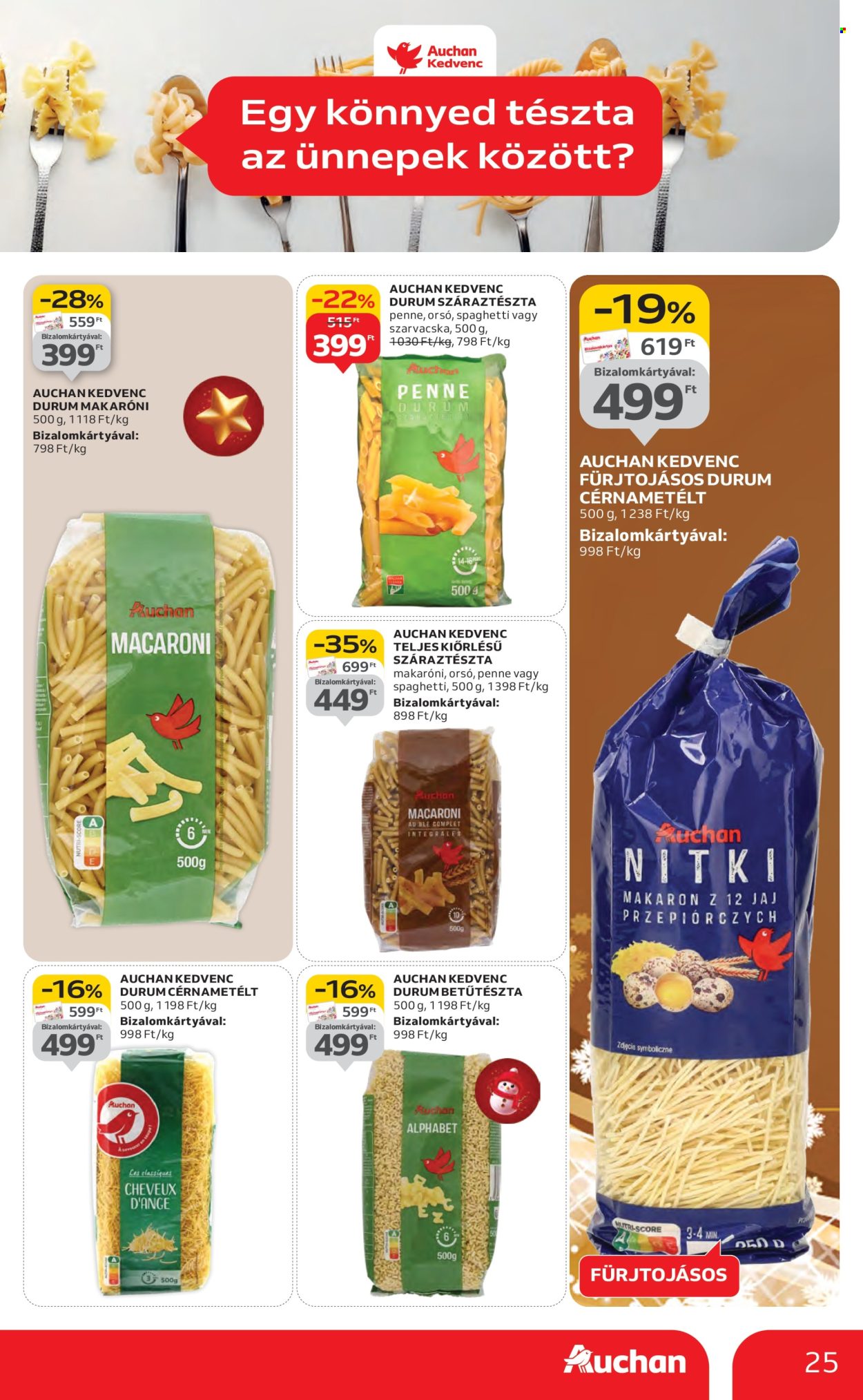 Auchan akciós újságok - 2025.12.11 - 2025.12.17. Oldal 25