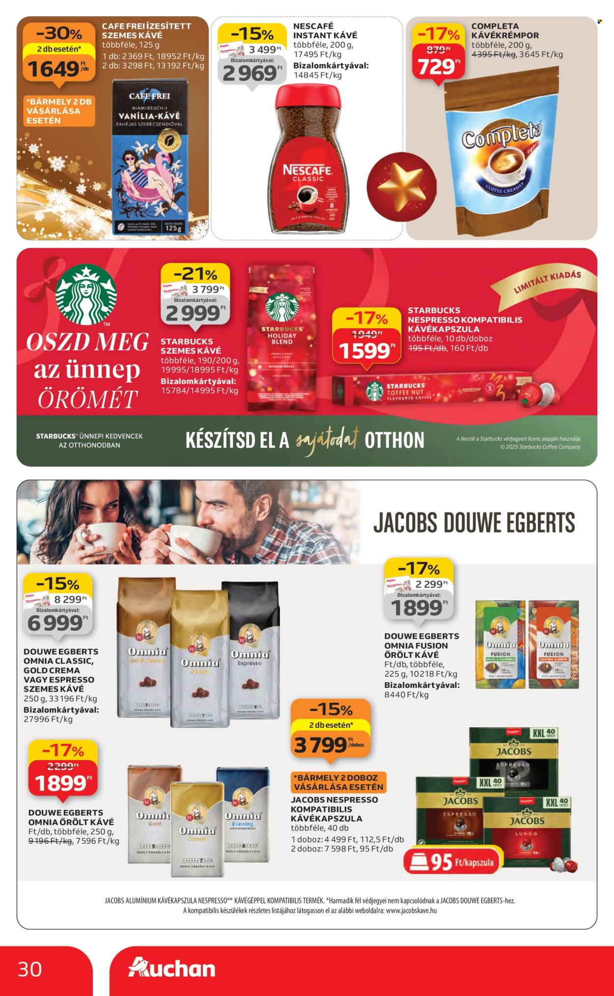 Auchan akciós újságok - 2025.12.11 - 2025.12.17. Oldal 30