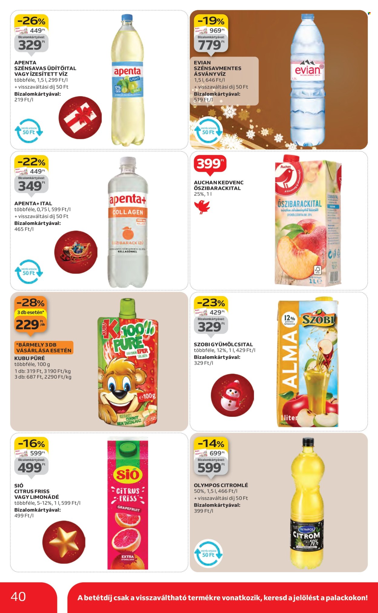 Auchan akciós újságok - 2025.12.11 - 2025.12.17. Oldal 40