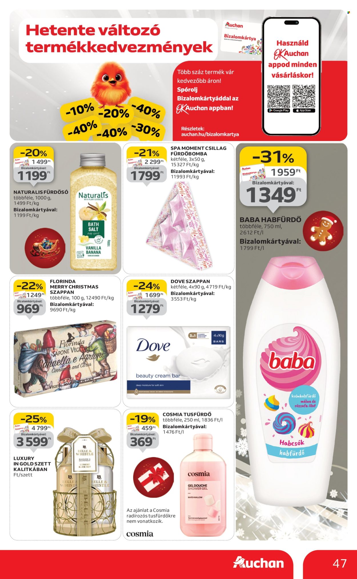 Auchan akciós újságok - 2025.12.11 - 2025.12.17. Oldal 47