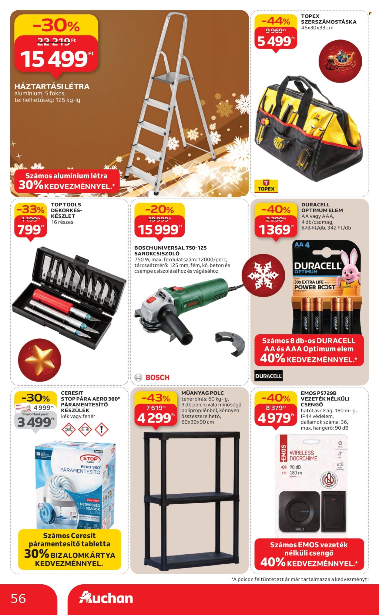 Auchan akciós újságok - 2025.12.11 - 2025.12.17. Oldal 56
