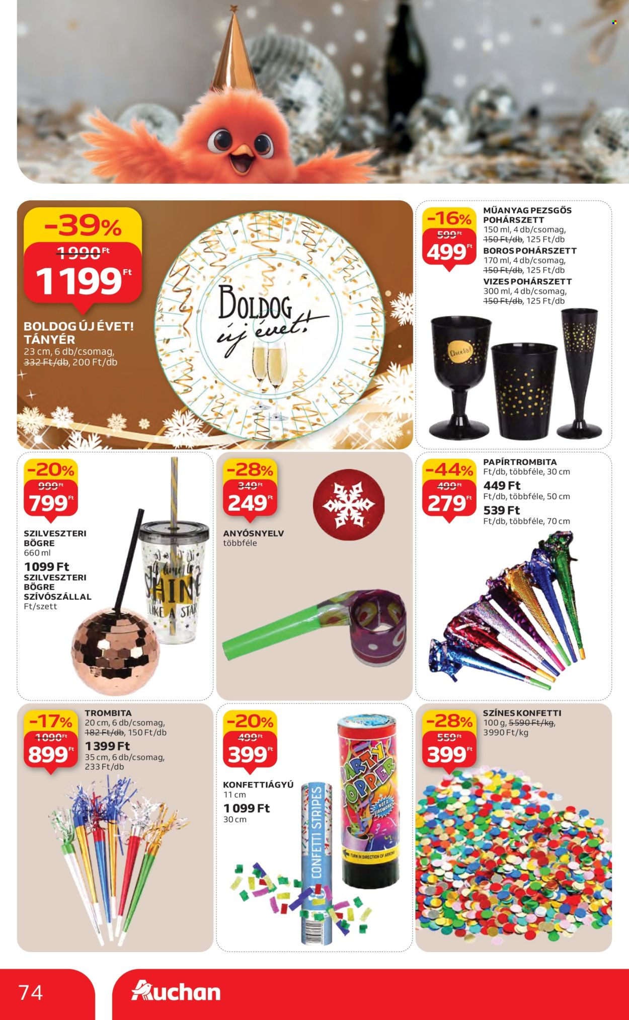 Auchan akciós újságok - 2025.12.11 - 2025.12.17. Oldal 74