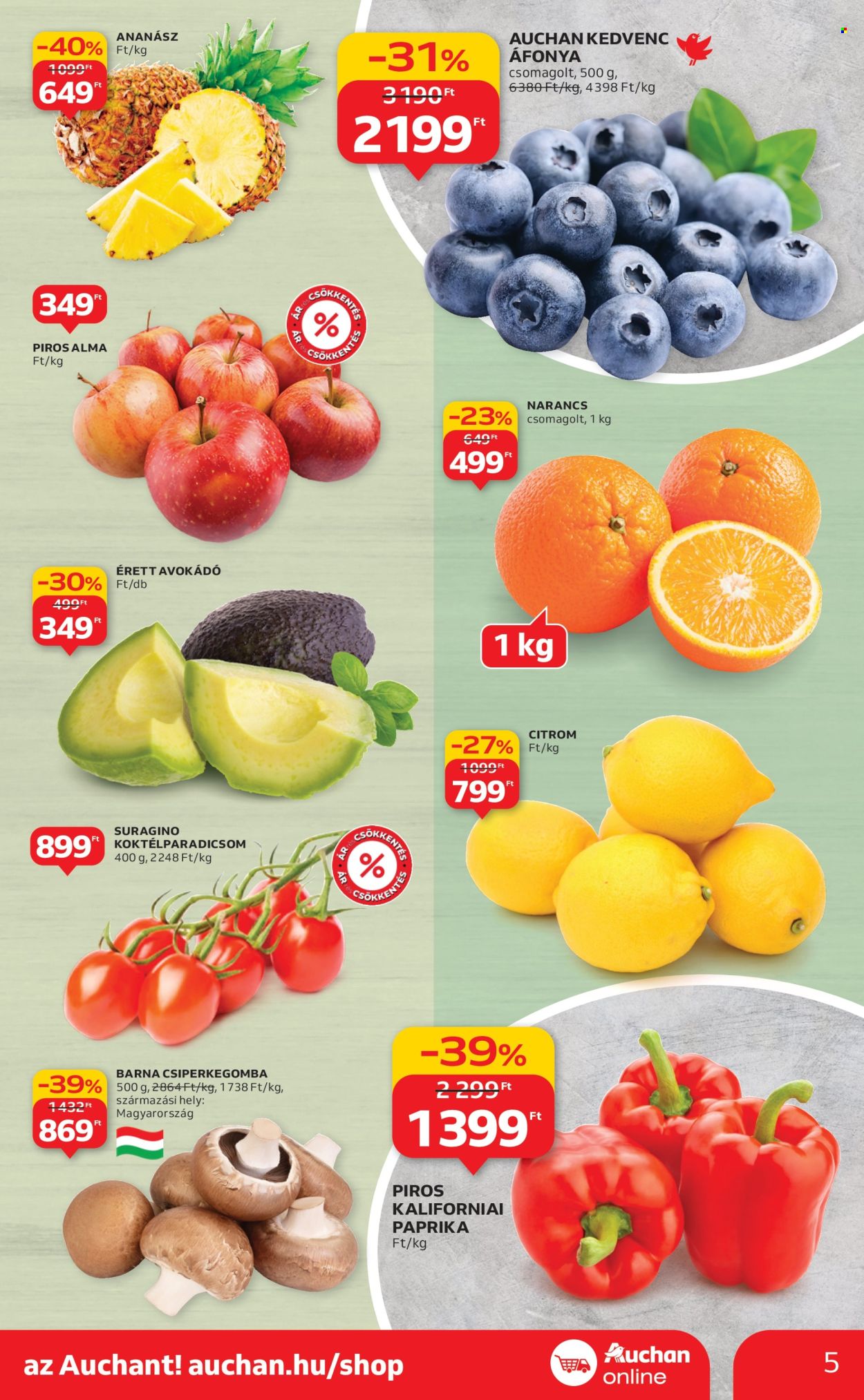 Auchan akciós újságok - 2025.12.11 - 2025.12.17. Oldal 5