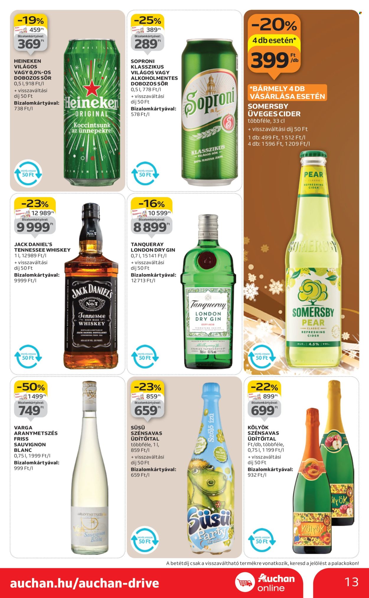 Auchan akciós újságok - 2025.12.11 - 2025.12.17. Oldal 13